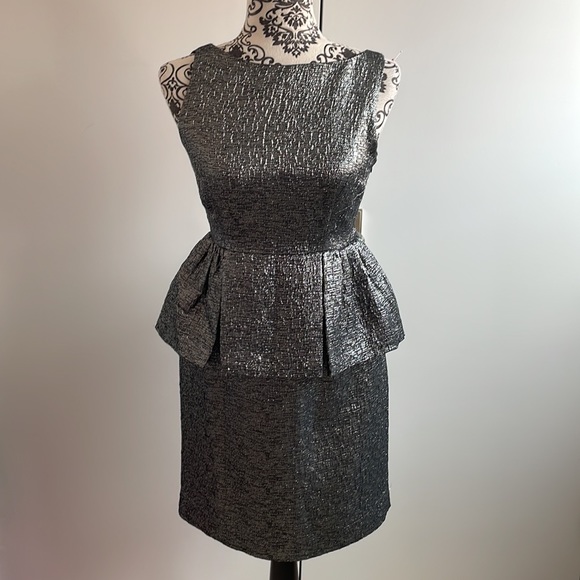 Kate Spade Andi Peplum All That Glitters Christmas Dress - Picture 1 of 9